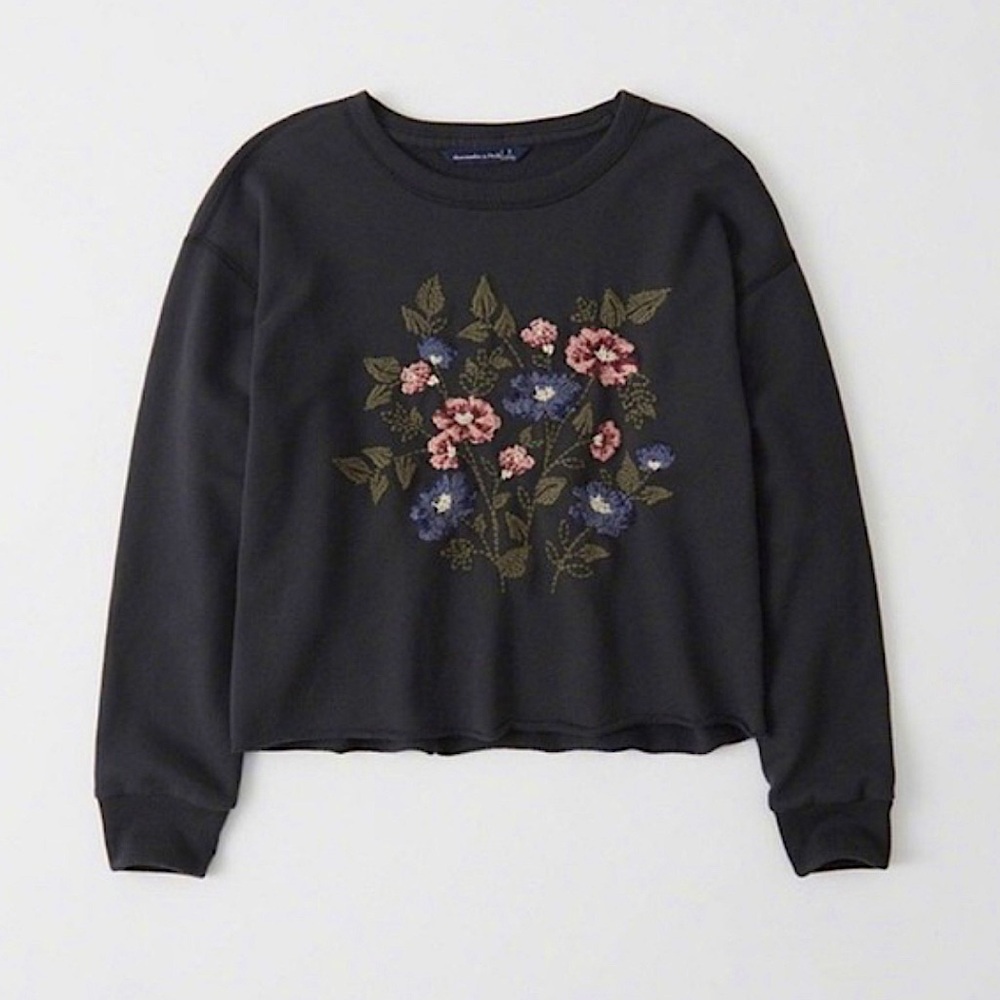 Embroidered Abercrombie & Fitch Sweatshirt
